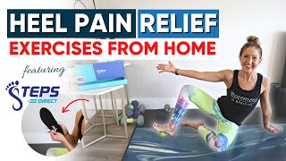 Heel Pain Relief Exercises From Home | Get Rid of Plantar Fasciitis Fast | FT Steps Direct