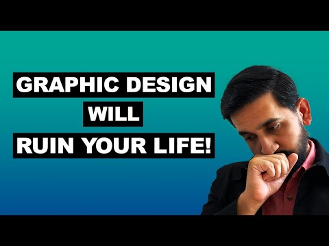 5 reasons why you SHOULD NOT become a GRAPHIC. don't choose graphic design as a career!