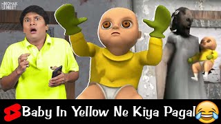 Granny VS Baby In Yellow - Granny Ko Maar Dala 😂 HORROR GAME GRANNY 2 : COMEDY #YtShorts #Shorts