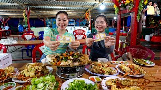 Team Phạm Dũng bất ngờ Trúng vé số giải Nhất ăn mừng Đại tiệc Hải sản Tôm hùm ở Vịnh Vũng Rô Phú Yên
