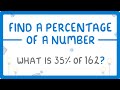 GCSE Maths - How to Find a Percentage of a Number #92