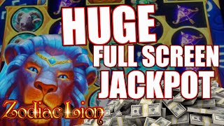 MY BEST ZODIAC LION JACKPOT EVER!