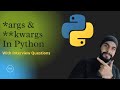 #20 *args and **kwargs Python | Dynamic Arguments in Python [Hindi]