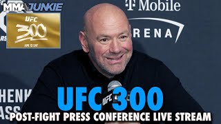 UFC 300: Pereira vs. Hill Post-Fight Press Conference | Sat. 10 p.m. PT/1 a.m. ET