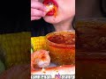 Giant King Crab Seafood Boil  #asmr #food #eating #shorts