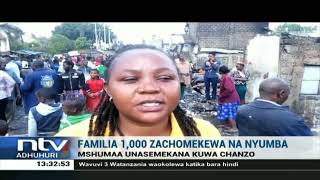 Familia 1000 zachomekewa nyumba Mukuru-Masai NAirobi