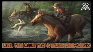 How To Level Your Riding Skill FAST \u0026 Unlock Mounts (New World: Aeternum)