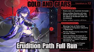 E0S1 Acheron Erudition Path | Conundrum 12 Full Run | Gold and Gears | Honkai: Star Rail 2.1