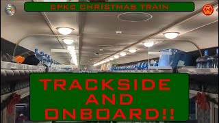 CPKC Christmas Train - Trackside and ONBOARD!!!