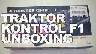 TRAKTOR KONTROL F1 UNBOXING (NATIVE INSTRUMENTS)