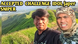 TINATANGGAP KO ANG CHALLENGE NI IDOL JAPER SNIPER