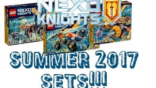 LEGO News: LEGO NEXO KNIGHTS SUMMER SETS 2017 Official Pictures (Knighton Castle, The Hellgoyle...)