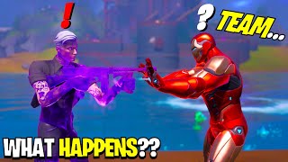 What Happens if Boss Midas Meets Boss Iron Man in Fortnite