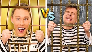 Rich Jail vs Broke Jail! Funny Situations & DIY Ideas by Gotcha! Hacks