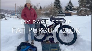 My Fat Pursuit 200k Set-up