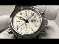 fortis b 42 flieger automatic chronograph alarm luxury watch hd1080p