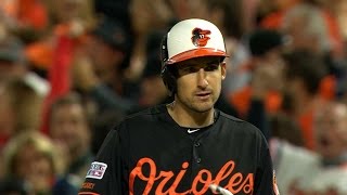 ALCS Gm1: O's score three to cut deficit to one