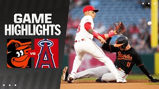 Orioles vs. Angels Game Highlights (4/22/24) | MLB Highlights