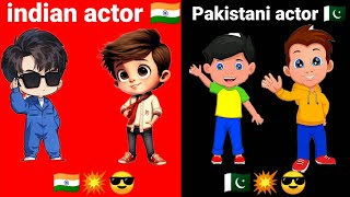 indian actor 🇮🇳 vs Pakistani actor 🇵🇰😱 #video
