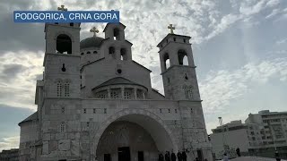 Uskršnja liturgija u Podgorici bez prisustva vjernika