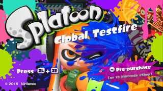 First Launch, Splatoon Testfire 5/8. 60FPS