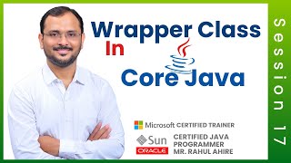 Session 17 Wrapper Class In Java