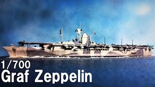 ドイツ空母グラーフ・ツェッペリン：Graf Zeppelin German Aircraft carrier Model Ship　艦船模型 1/700 トランぺッター プラモデル