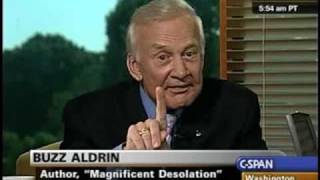 C-SPAN: Buzz Aldrin Reveals Existence of Monolith on Mars Moon