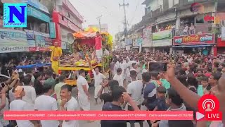 দিনাজপুর গুনজা বাড়ি ইসকন মন্দির শ্রীশ্রী জগন্নাথ দেবের বিগ্রহের রথ যাত্রার মহাউৎসব ।