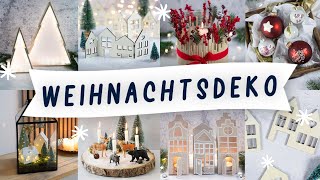 DIY WEIHNACHTSDEKO | Dekoration selbermachen| einfache \u0026 besondere Ideen für Weihnachten | TRYTRYTRY