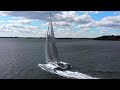 dragonfly 40 test sail preview