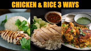 The 3 Asian Chicken Rice Recipes I LOVE...Hainanese & Thai! | #CookWithMe | Marion's Kitchen
