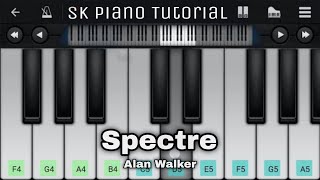 Spectre - Piano Tutorial | Alan Walker | Perfect Piano