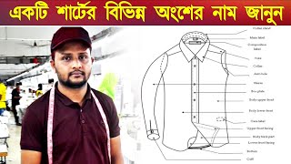 Parts Of Shirt | Shirt Process Name | Different Parts Of Shirt | Different Process Name Of Shirt |