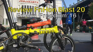 Jogja Lebih Bike - Review FnHon Freedom 16 Blast 20 Gocapan Bareng Dosen UPY