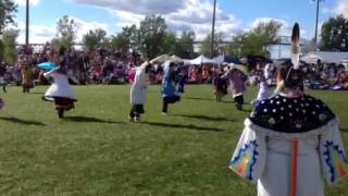 Akwesasne pow-wow 2014 teen all-around Smoke dance