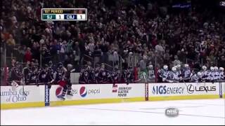 Hockeyfighters.cz  Kent Huskins vs Jared Boll.wmv