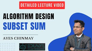 Algorithm Design | Dynamic Programming | Subset Sum #algorithm #algorithmdesign #dynamicprogramming
