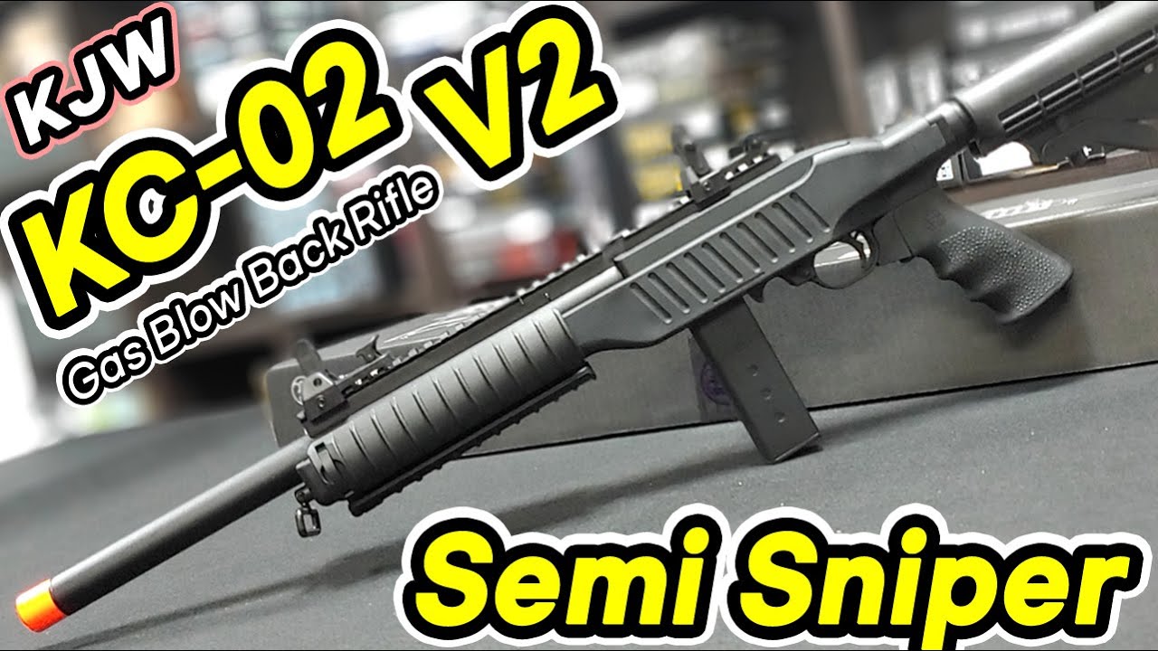 KJW KC-02 V2 GBBR/M4 CARBINE/건스토리/gunstory - YouTube