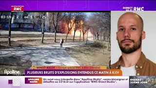 Guerre en Ukraine : trois puissantes explosions entendues à Kiev dans la nuit de lundi à mardi