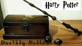 DIY Harry Potter \u0026 the Deathly Hallows | Elder Wand, Resurrection Stone| Economic DIYs