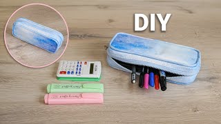 آموزش دوخت جامدادی/ how to make pencil case/ Pencil holder training