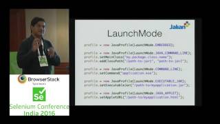 Java Swing, Java FX application testing by Dakshinamurthy at SeConf2016 India