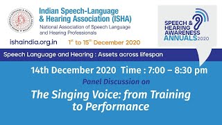 The Singing Voice: from Training to Performance