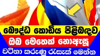 🌻බෞද්ධ කොඩිය ගැන නොදත් බොහෝ දේ , 🙏🙏