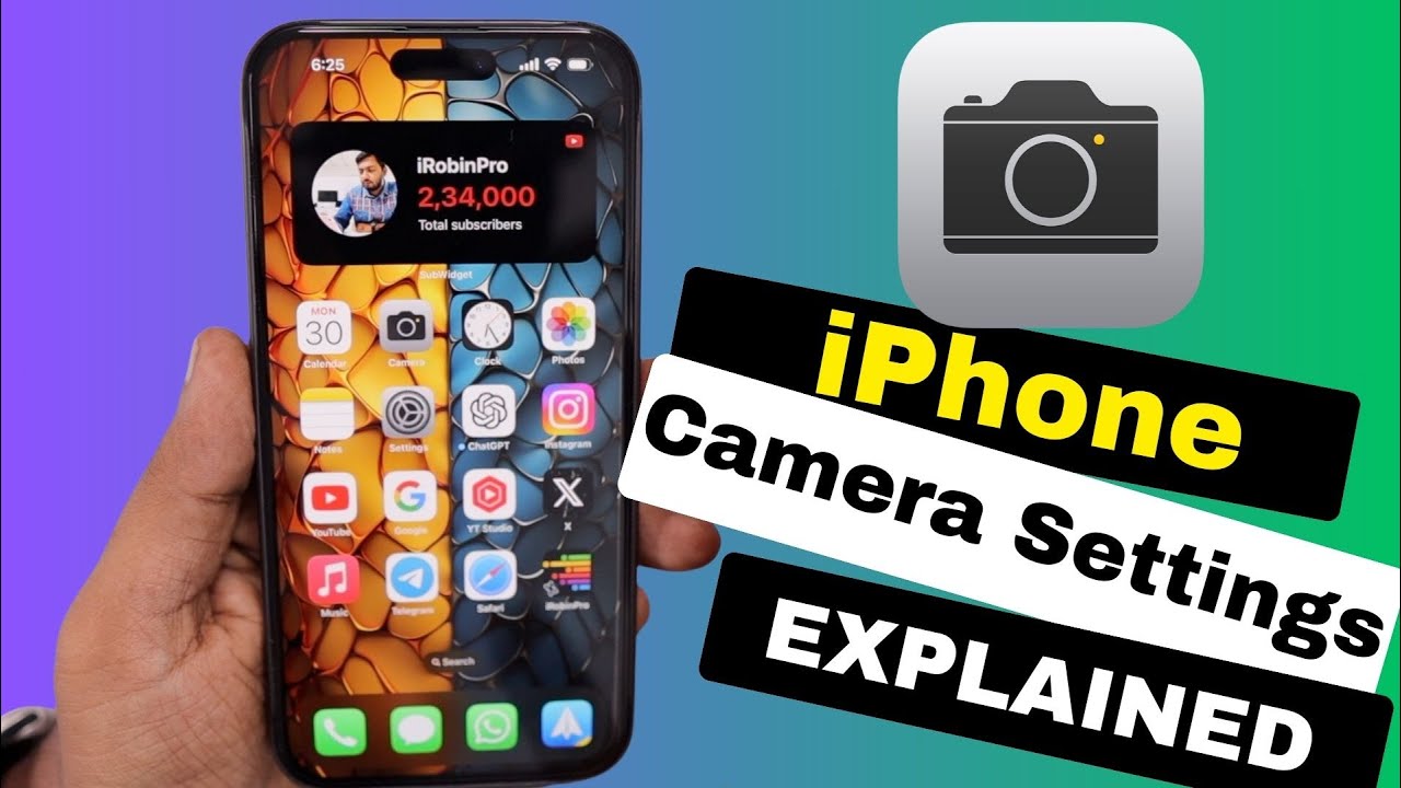 IPhone Camera Settings Explained 🔥 Beginners Guide - YouTube