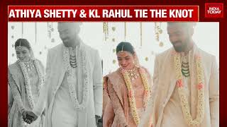 KL Rahul-Athiya Shetty Are Now Husband And Wife, See First Pics From The Wedding