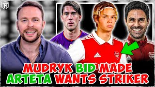 Mudryk to ARSENAL BID MADE & DEAL IMMINENT☑️ Vlahovic to Chelsea or Arsenal ON✅