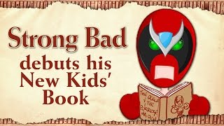 Strong Bad reads \