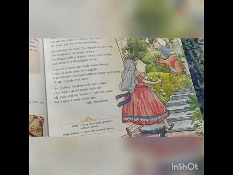 Class 6(Poem-I Opened A Book By Julia Donaldson) - YouTube